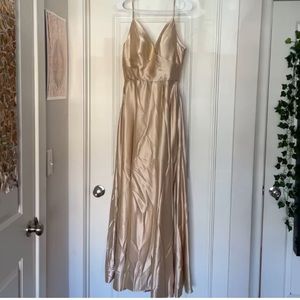 Size 8 Satin bridesmaid/prom dress